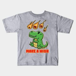 Make a Wish Dino Kids T-Shirt